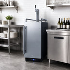 Thumbnail image #3 for Summit Commercial SBC15WK 15-Inch Built-In/Freestanding Draft Wine Dispenser, 2.9 Cu. Ft., Single Faucet Tower, 1/6 Keg Capacity
