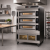 Thumbnail image #2 for Moretti Forni S125E Series 3-Deck Electric Pizza Deck Oven with Prover