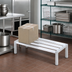 Thumbnail image #2 for Channel Manufacturing ADE2454 Promo Series Tubular Aluminum Dunnage Rack — 54 Inches W x 24 Inches D x 12 Inches H, 2,000 lb Capacity