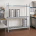 Thumbnail image #2 for Advance Tabco Special Value Series Aluminum Keg Rack, 72 x 20 x 76 Inches, 8-Keg Capacity