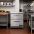 Thumbnail image #2 for Continental Refrigerator 27-Inch One-Section Worktop Freezer with 2 Drawers, Front Breather