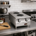 Thumbnail image #2 for RedHots Chef Line 18-Inch Countertop Electric Hot Plate with 2 Burners, 240V