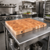 Thumbnail image #2 for John Boos Boos Block Northern Hard Rock Maple End Grain Island Countertop, 30 x 27 x 3 Inches, Cream Finish