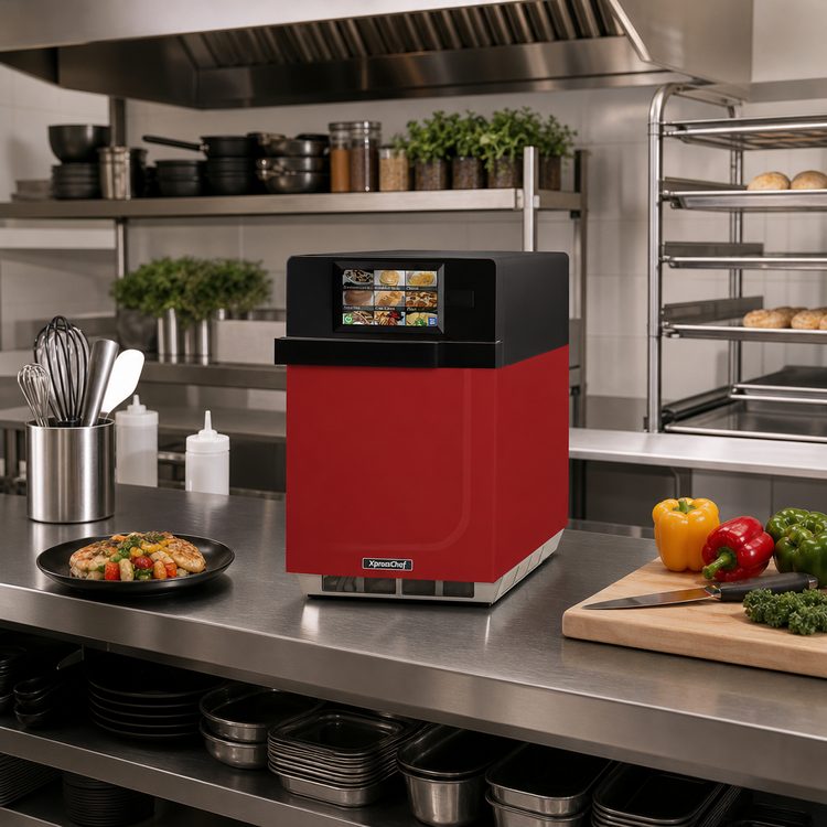 Product image #3 for XpressChef 3i Series Red Ventless High-Speed Combination Oven, 0.61 Cu. Ft., 208-240V, 1-Phase