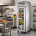 Thumbnail image #2 for True SPEC SERIES One-Section Pass-Thru Reach-In Refrigerator with Glass Front Door and Stainless Rear Door