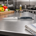 Thumbnail image #3 for Winco Stamped Stainless Steel Steak Knife with 4-1/2-Inch Blade, Pointed Tip, ABS Handle