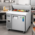 Thumbnail image #2 for Everest Refrigeration EPR1-24 Side-Mounted Refrigerated Sandwich Prep Table, 35-5/8