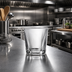 Thumbnail image #2 for Clarisse 8 oz Clear Rim-Tempered Rocks Glass