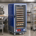 Thumbnail image #2 for Metro C5 3 Series 3/4-Height Heated Holding and Proofing Cabinet with Blue Insulation Armour, Clear Polycarbonate Door, Fixed Wire Slides