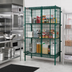 Thumbnail image #2 for EagleGard Stationary Open Wire Security Cage with 2 Padlock-Ready Doors, 51-1/4 x 27-1/4 x 67 Inches