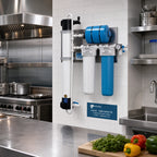 Thumbnail image #2 for Antunes Vizion VZN-541V-T5 Vertical Ultrafiltration Water Filtration System, 15 GPM, 0.015 Micron, Carbon & TAC Cartridges