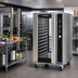 Thumbnail image #2 for Turbofan P12M Full-Size 12-Pan Electric Proofer/Holding Cabinet with Glass Door