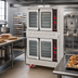 Thumbnail image #3 for American Range Majestic Double-Deck Bakery-Depth Electric Convection Oven with 50/50 Glass Doors