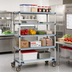 Thumbnail image #2 for MetroMax Q 5-Shelf Mobile Starter Shelving Unit, 36W x 24D x 80H Inches