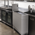 Thumbnail image #2 for Glastender Underbar Stainless Steel Ice Bin with Sliding Cover, 21 lb Capacity