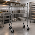 Thumbnail image #2 for Commercial Shelving Stem Caster Without Brakes