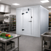 Thumbnail image #2 for AmeriKooler Quick Ship Indoor Walk-In Freezer Panels Only with Aluminum Floor, 8' x 10' x 7'-7