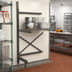 Thumbnail image #2 for Metro SmartLever 60-Inch Wide Add-On Cantilevered Shelving Kit for 24-Inch Deep Shelves