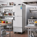 Thumbnail image #2 for Everest Refrigeration One-Section Dual Temperature Reach-In Refrigerator/Freezer Combo, Bottom Mount, 29-1/4-Inch Wide