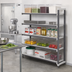 Thumbnail image #2 for Cambro Camshelving Elements XTRA 5-Tier Stationary Add-On Shelving Unit, 21