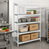 Thumbnail image #2 for Fermostock 4-Tier Polymer Shelving Expansion Kit, 71