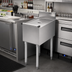 Thumbnail image #2 for Eagle Group 2200 Series 12-Inch Wide Underbar Side-To-Side Modular Add-On Workboard, 24-Inch Deep, 304 Stainless Steel