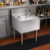 Thumbnail image #2 for Krowne Royal Series Stainless Steel Underbar Ice Bin/Cocktail Unit, 24 x 24 Inch, 92 lb Capacity