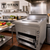 Thumbnail image #2 for Titan JMHBR-36P Heavy Duty 36-Inch Upright Radiant Plancha Broiler