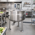 Thumbnail image #2 for Cleveland Range Short Series 80-Gallon Direct Steam Jacketed Kettle with Full Steam Jacket and Tri-Leg Base