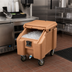 Thumbnail image #3 for Cambro SlidingLid™ Slant Top Mobile Ice Caddy, 100 lb. Capacity, Coffee Beige
