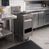 Thumbnail image #2 for Glastender Door-Style Underbar Hand Sink Unit with Cabinet Base, 12