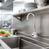 Thumbnail image #2 for T&S ChekPoint Wall-Mount Touchless Electronic Gooseneck Faucet with Mixing Valve, 1.0 GPM