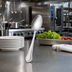 Thumbnail image #2 for Concord Table Serving Spoon, 18/0 Stainless Steel, Vibro Finish