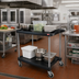Thumbnail image #2 for Metro myCart Series 2-Shelf Polymer Utility Cart, Black