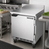 Thumbnail image #2 for Beverage-Air WTF27HC-FIP 27-Inch One-Section Worktop Freezer with Solid Door and 4-Inch Backsplash