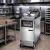Thumbnail image #2 for Henny Penny PFE-500 Electric 4-Head Pressure Fryer with Computron Control and Built-In Filtration