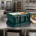 Thumbnail image #3 for Cambro Ultra Pan Carrier® Top-Loading Insulated Food Pan Carrier, Holds 1 Full-Size GN Pan Up to 6 Inches Deep, Granite Green