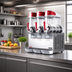 Thumbnail image #2 for Trento MT3 Countertop Triple-Bowl Granita Dispensing Machine