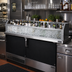 Thumbnail image #2 for Glastender Back Bar Glass Ice Display Unit for Bottled Beverages, 90-Inch W x 18-Inch D x 9-Inch H