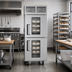 Thumbnail image #2 for Turbo Air Bake Tech Innovation Radiance 2-Section Dough Conditioner Freezer/Refrigerator/Proofer Cabinet