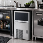 Thumbnail image #2 for Eurodib USA Brema CB249AHCAWS Undercounter Air-Cooled Cube Ice Maker with 79 lb/Day Production and 20 lb Storage Bin