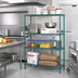 Thumbnail image #2 for Eagle Valu-Gard 4-Tier Stationary Starter Wire Shelving Unit, 48 x 18 x 74 Inches
