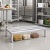Thumbnail image #2 for 60 Inch x 24 Inch x 12 Inch Aluminum 1-Tier Dunnage Rack, 2500 lb. Capacity