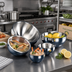 Thumbnail image #2 for American Metalcraft AB6 Angled Double-Wall Stainless Steel Serving Bowl, 23 oz., 6-Inch