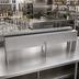 Thumbnail image #2 for Glastender Double Speed Rail Locking Cover, 42 Inch, Stainless Steel