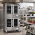 Thumbnail image #2 for Southbend Platinum Double Electric Convection Oven, Standard Depth, Touch Screen Controls, Ventless