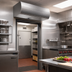 Thumbnail image #2 for Berner Architectural Series High Performance Unheated Air Curtain, 48-Inch, Dual 1/2 HP Motors