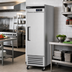 Thumbnail image #2 for Turbo Air Super Deluxe One-Section Reach-In Refrigerator, 19.03 Cu. Ft., Right-Hinged Solid Door