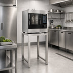 Thumbnail image #2 for Lainox Accessories – Compact Naboo CSR061 Compact Naboo Oven Floor Stand, AISI 304 Stainless Steel