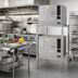 Thumbnail image #2 for Cleveland SteamChef 3 Double-Stack Boilerless Electric Countertop Convection Steamer, 2 Compartments